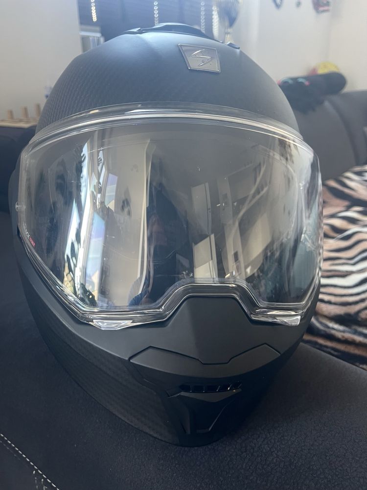 Kask Motocyklowy Scorpion EXO TECH CARBON (M 57-58cm) prawie nowy