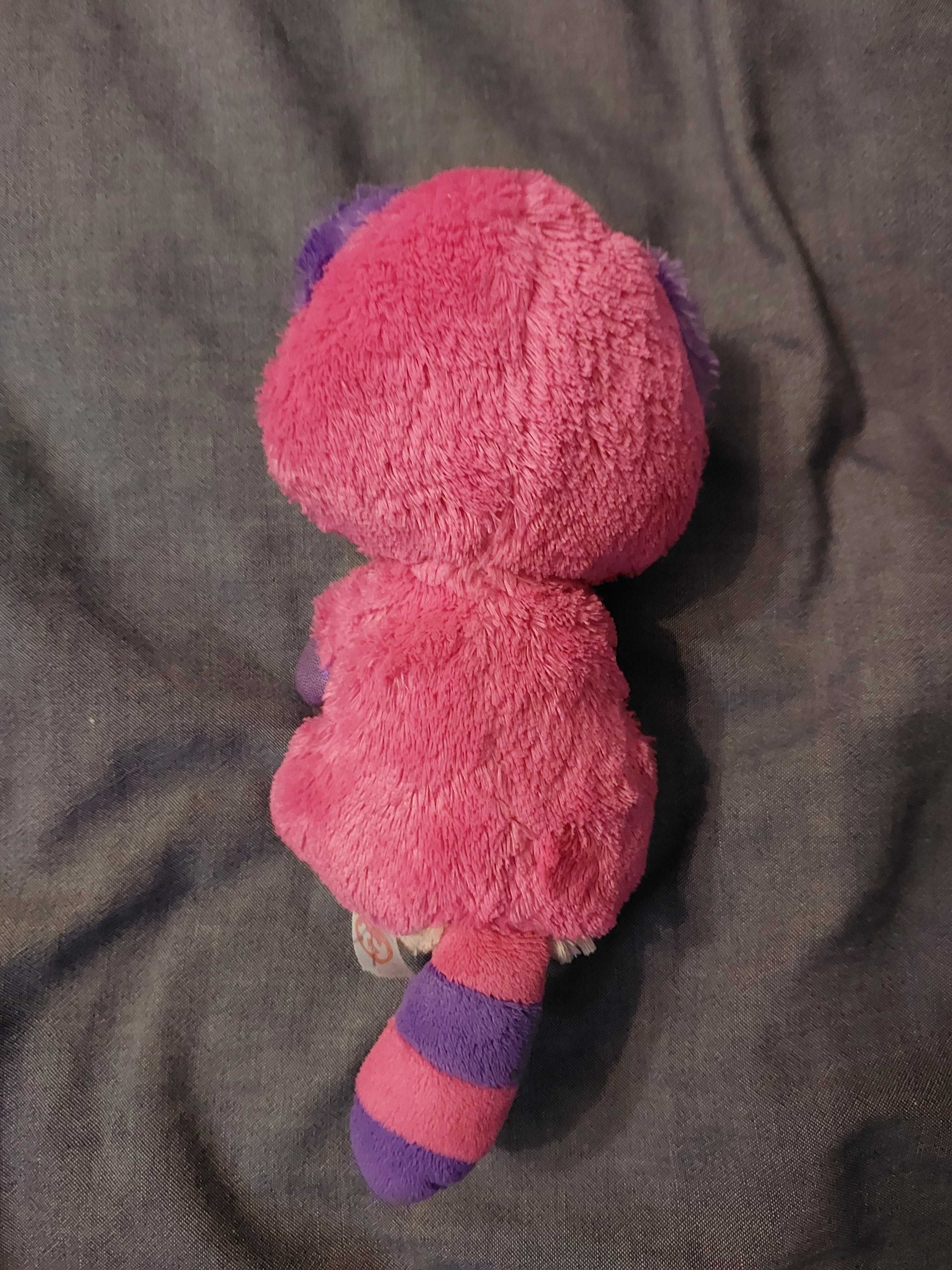 Мягкая игрушка-Глазастик Енот розовый +подарок