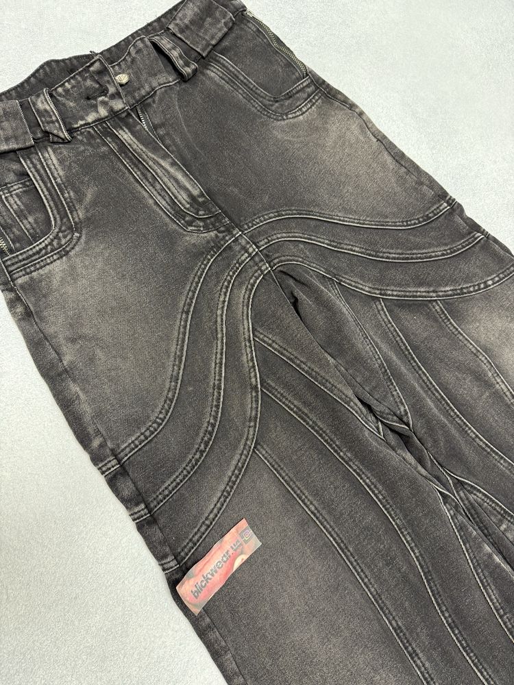 Джинсы Штаны NoFaith Studios Jeans Flared Black M L acne rick owens
