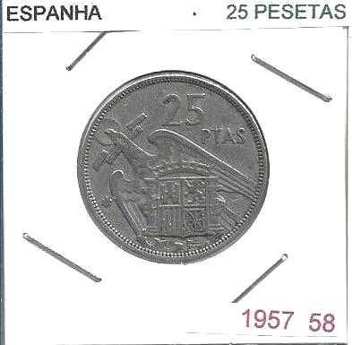 Espanha - - - ( Pesetas ) - - - - - Moedas
