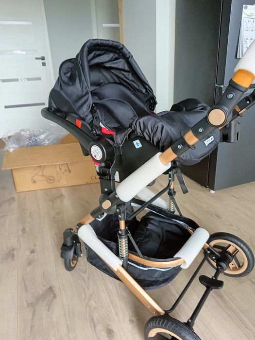 Wózek 3w1 gondola spacerówka nosidło fotelik samochodowy NOWY