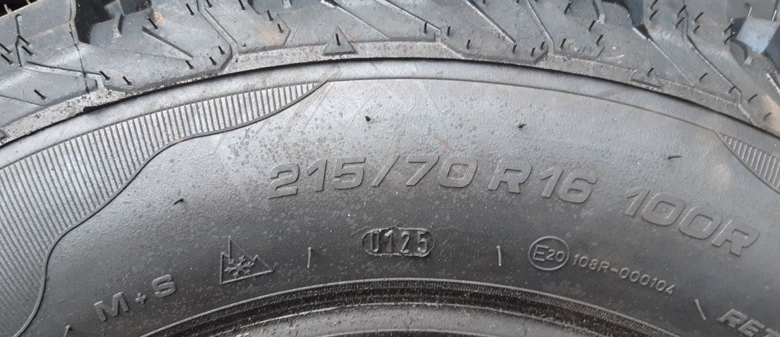 215/70 R16 opony bieżnikowane TERENOWE AT 4X4 CAŁOROCZNE