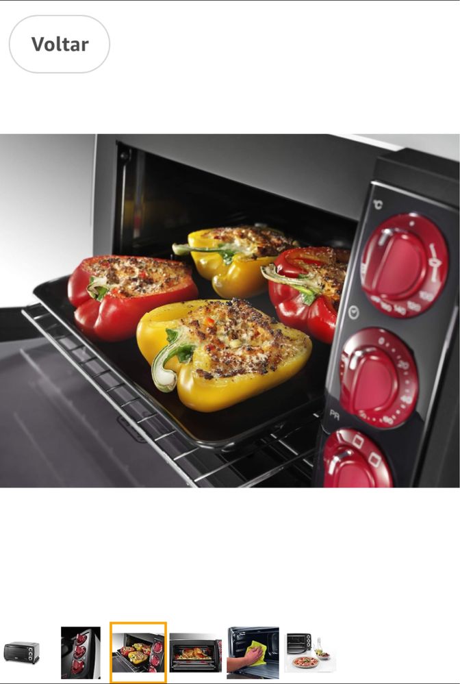 Forno eletrico de bancada