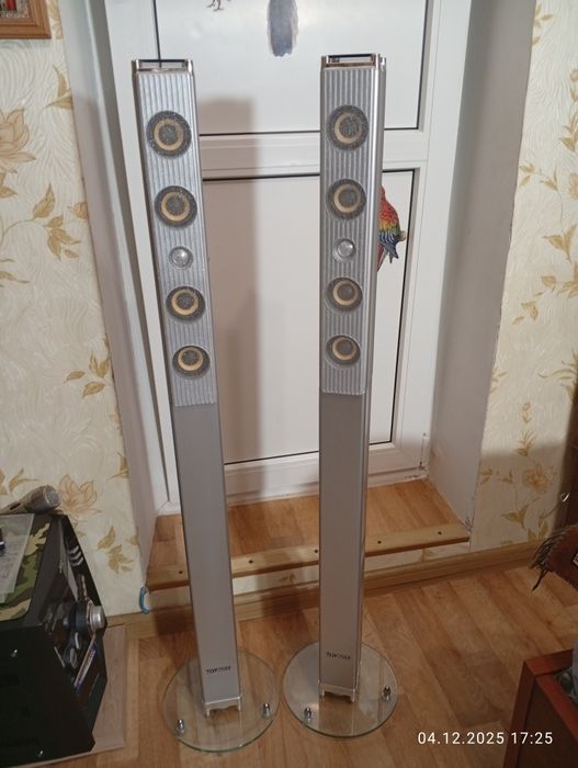 Дві потужні колонки HYUNDAI 100W Корея, акустика