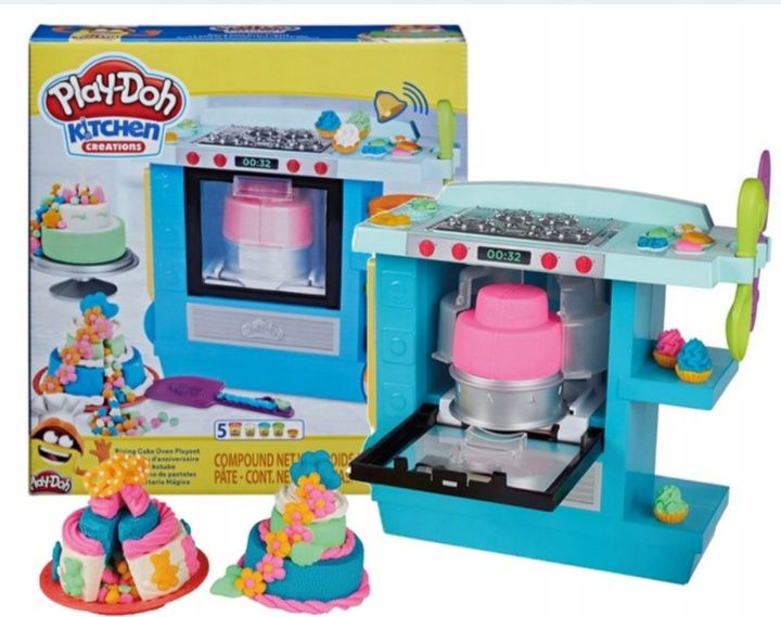 Play-Doh Ciastolina Torty Piekarnik + Akcesoria F1321 piec do tortów