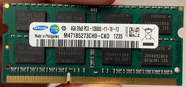 Memória RAM Samsung DDR3 4GB 1600MHz