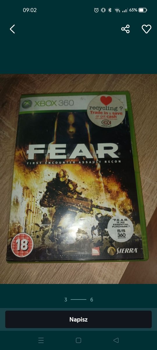 fear gra xbox 360 first encounter assault recon