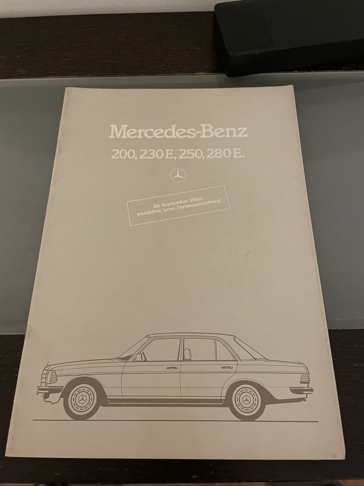 Prospekt Mercedes-Benz W 123