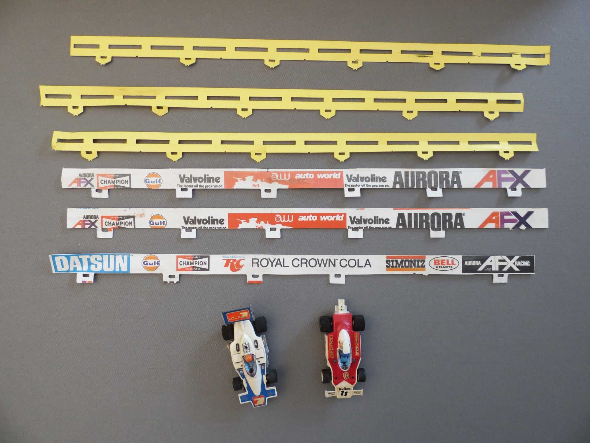 Pistas Slot Cars Vintage Aurora e Polistil