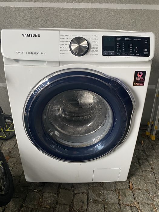 Pralka samsung ecobubble 9 kg uszkodzona