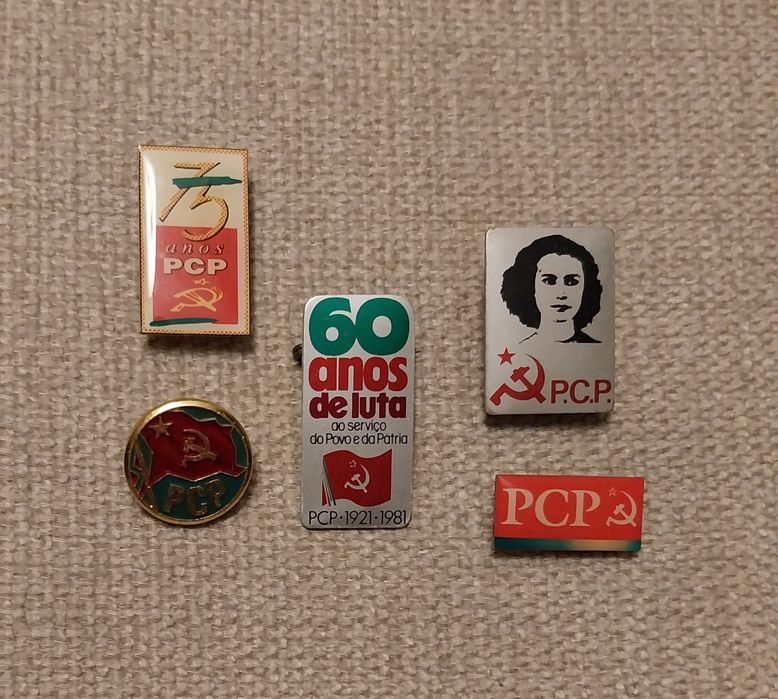 Pins PCP - Partido Comunista Português - Colecção
