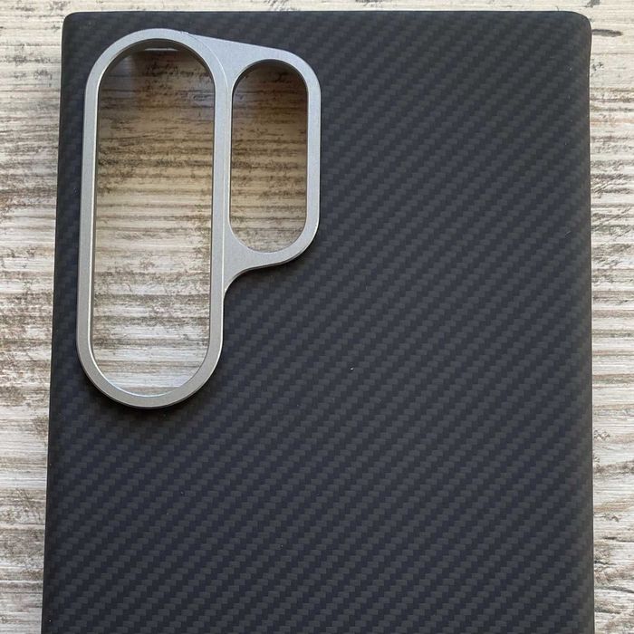 Карбоновый чехол Premium Slim Carbon для Samsung S24 Ultra, S23 Ultra