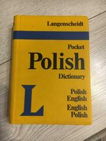 Słownik Polsko-Angielski / Angielsko-Polski. Langenscheidt.
