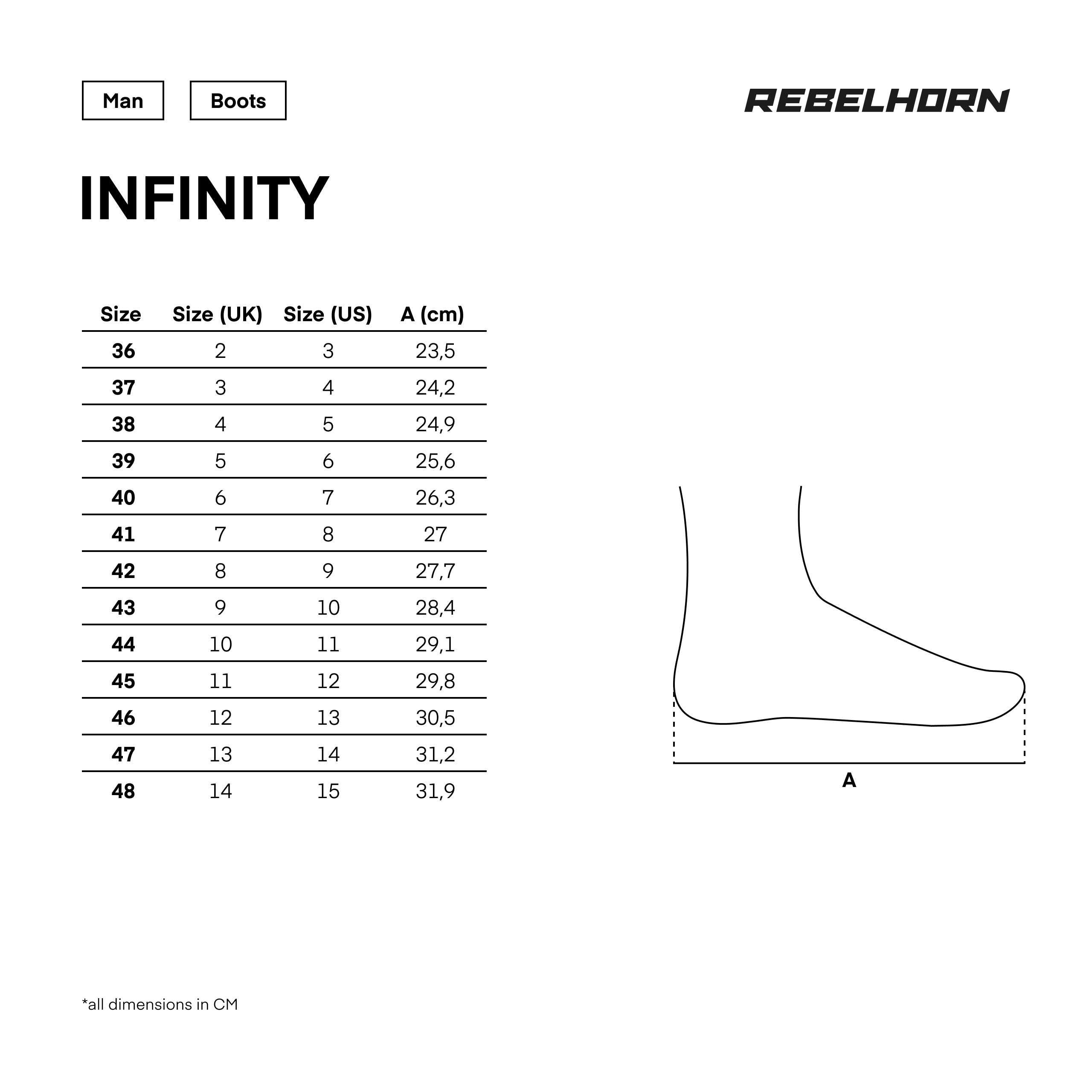 Buty Rebelhorn Infinity '36'37'38'39'40'41'42'43'44'45'46 GRATISY!