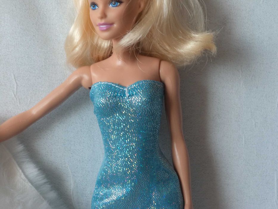 Ubranka dla lalki B. - Sukienka wieczorowa, szal - etola i buty !!!