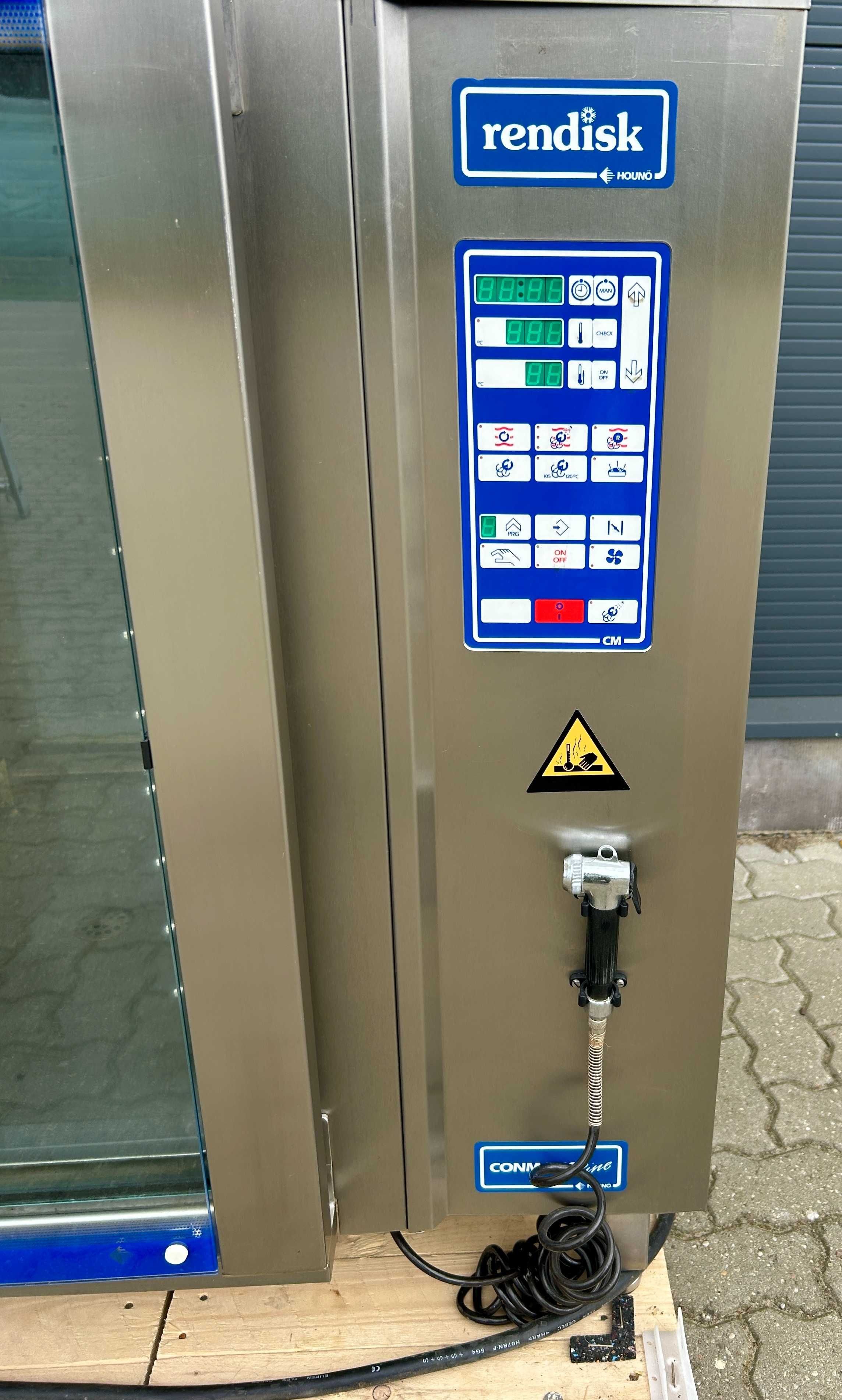 Piec Konwekcyjno Parowy HOUNO 11X1/1GN Podwójne Drzwi Przelotowy