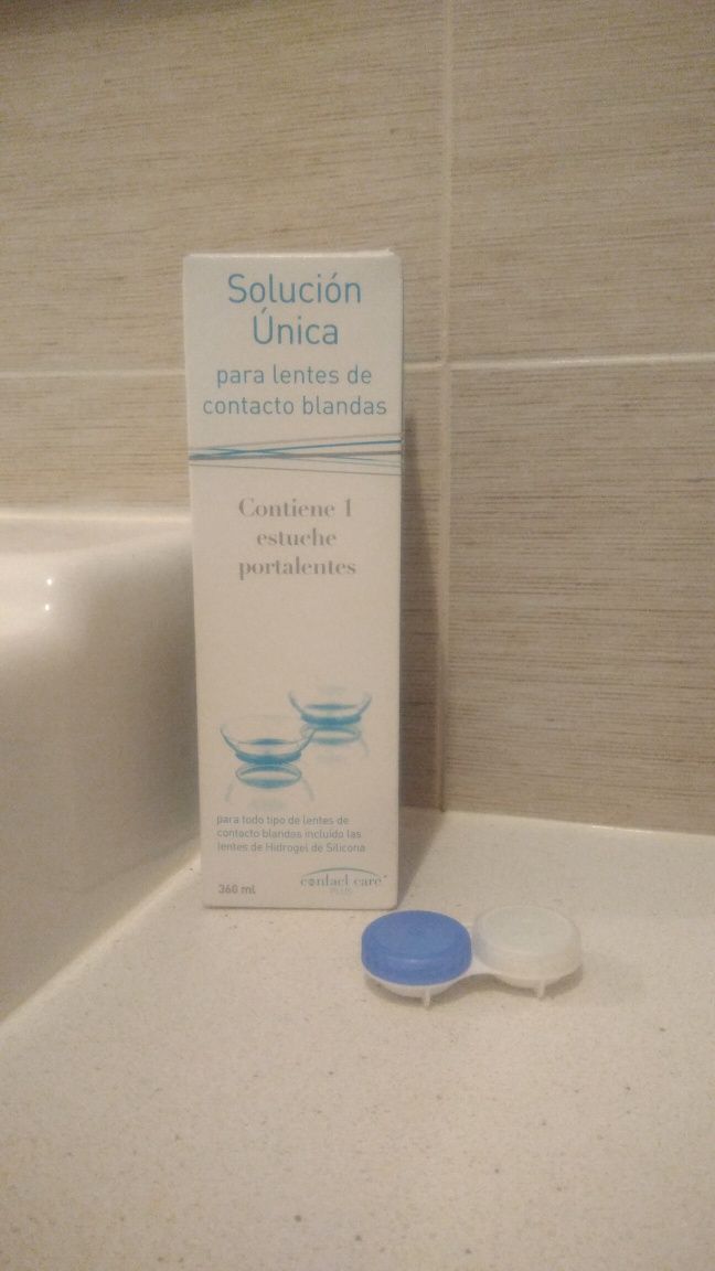 Liquido para lentes de contacto