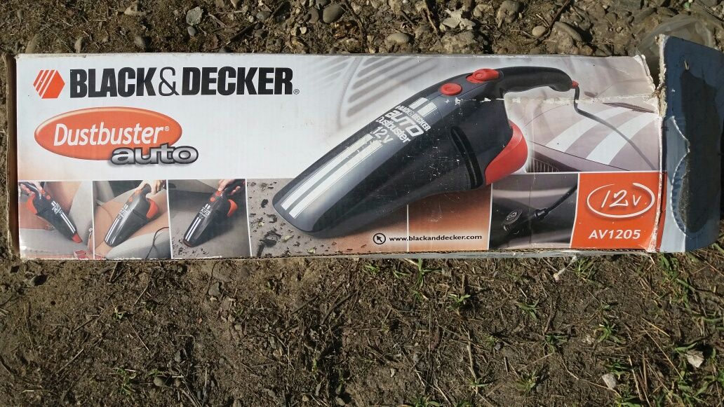 Автомобильный пылесос Black & Decker AV1205 только в Черновцах!