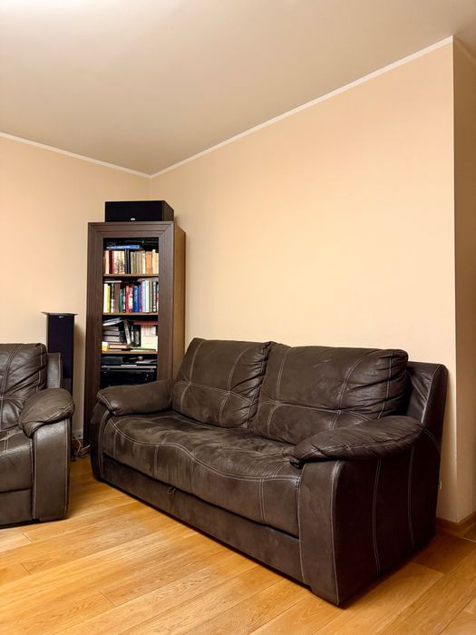 Kanapa z funkcją spania (materac) + fotel
