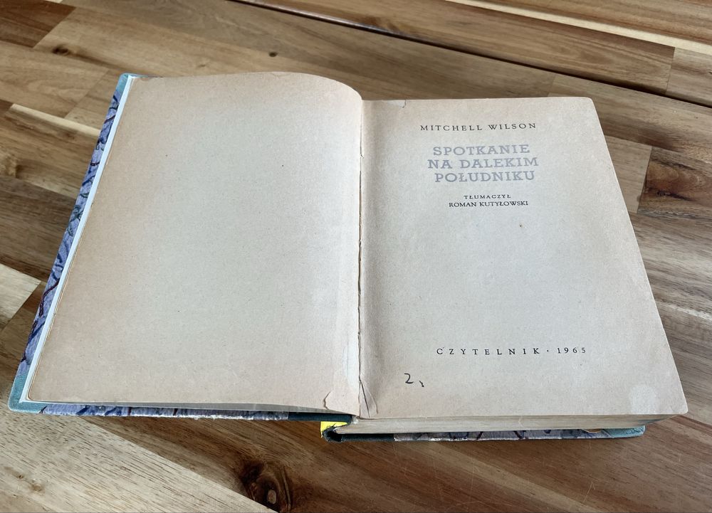 Spotkanie na dalekim południku Mitchell Wilson