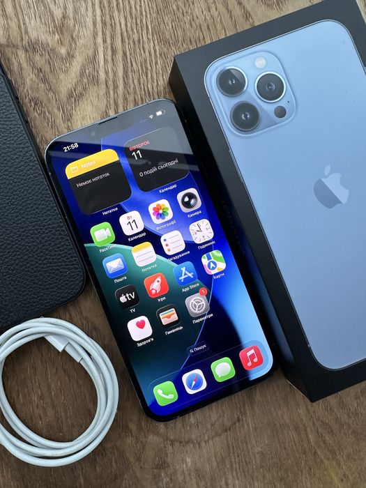 Apple Iphone Айфон 13 Про Макс 128ГБ Sierra Blue, Неверлок, Оригінал