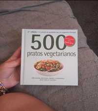 Livro 500 pratos vegetarianos