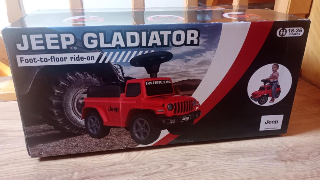 Jeździk Jeep samochodzik