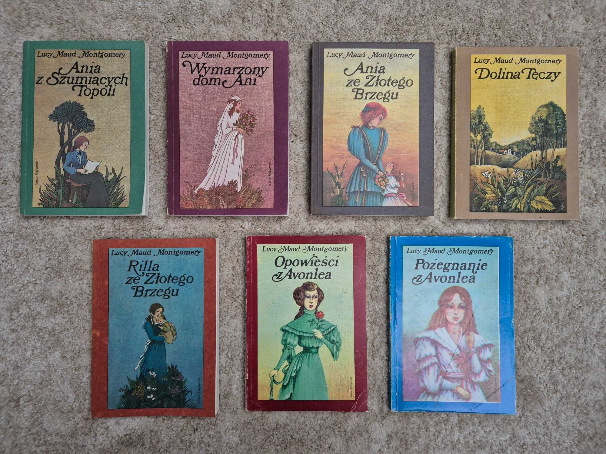 Lucy Maud Montgomery Ania z Zielonego Wzgórza (7 części)