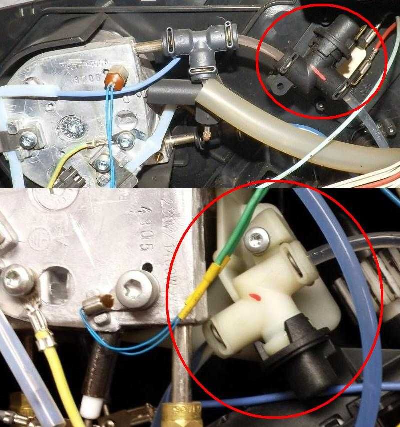 Mosiężny zawór wody ekspres 16823J Jura AEG Nivona Miele Siemens Bosch