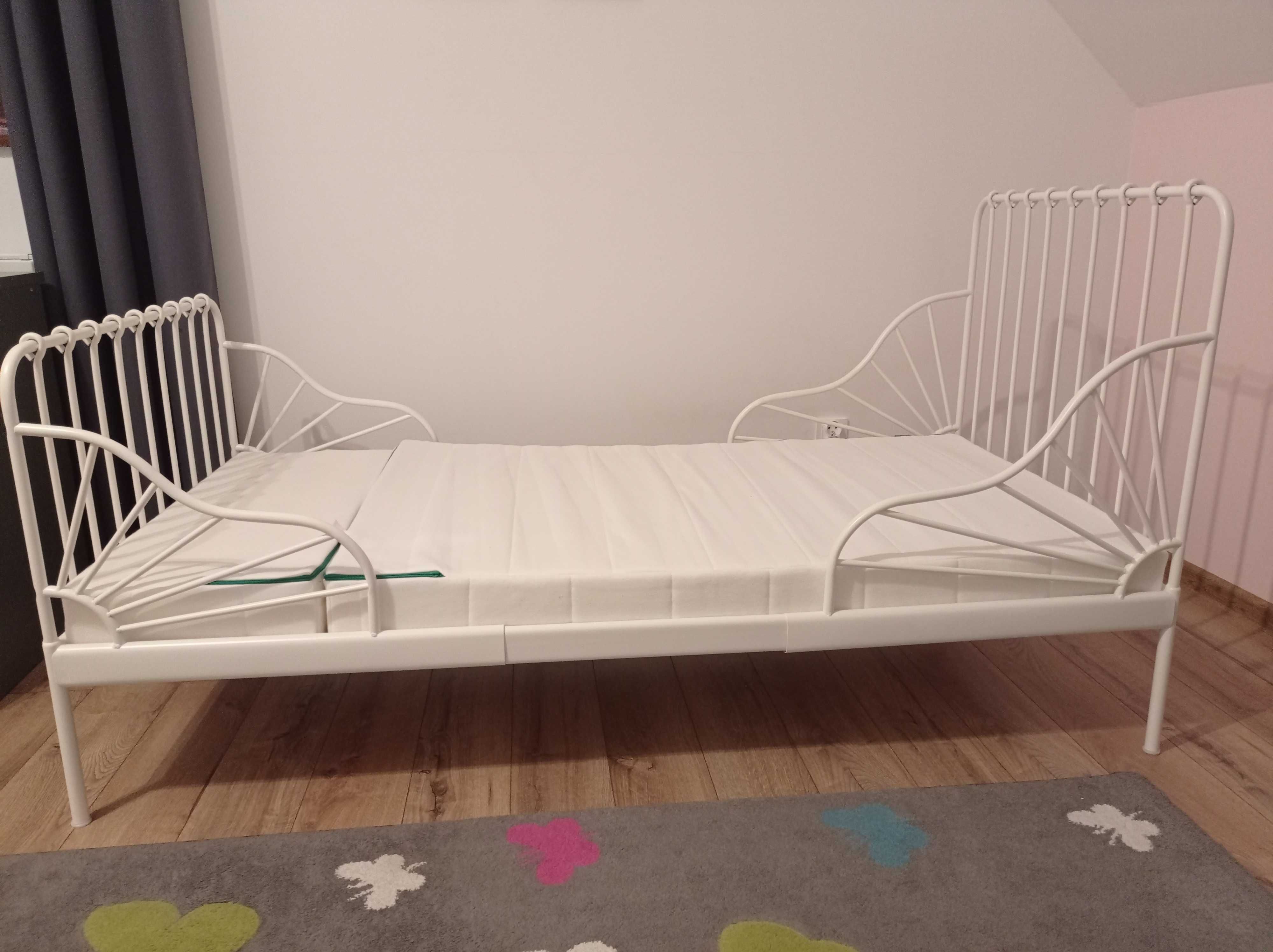 Łóżko regulowane  MINNEN - BIAŁE IKEA
