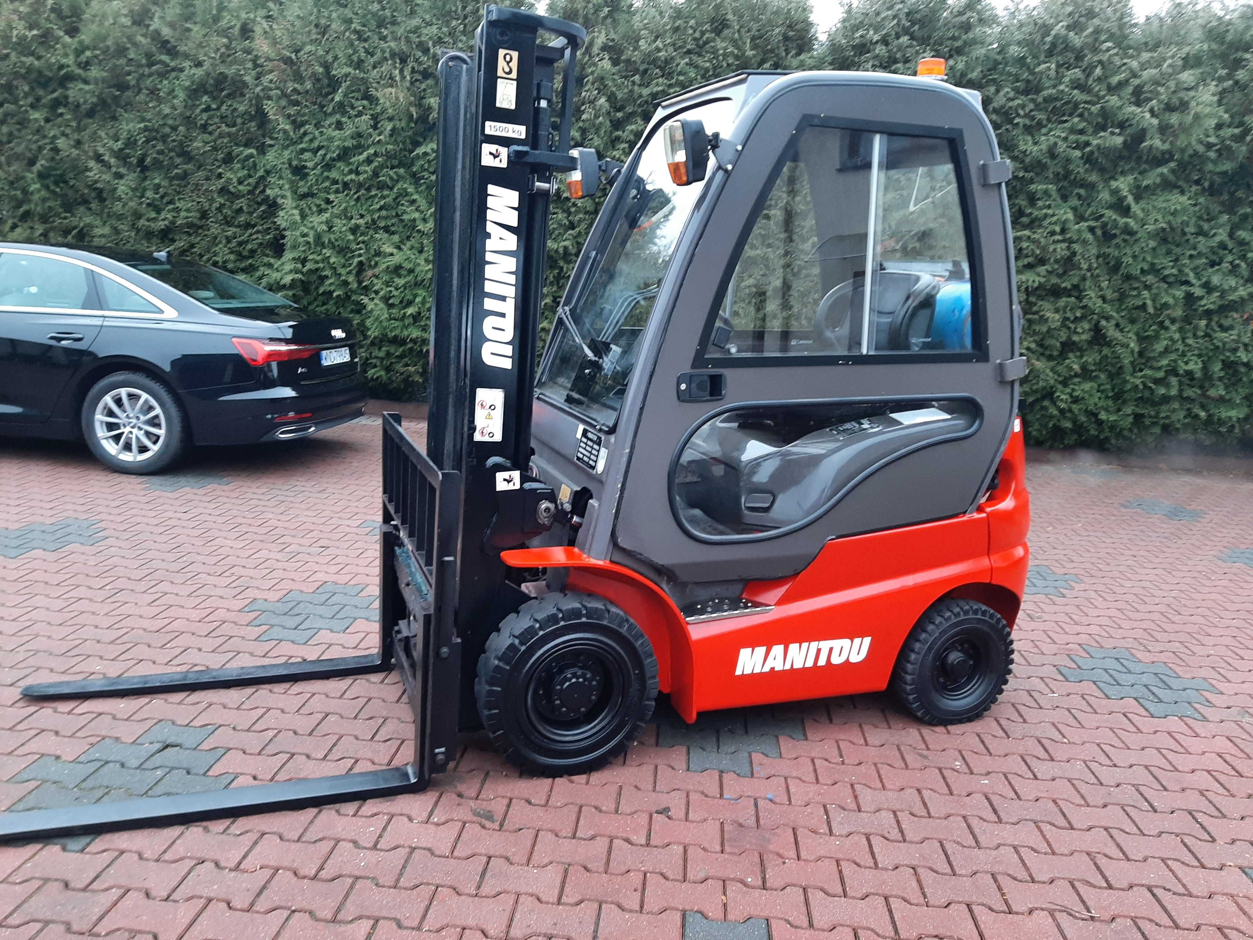 Wózek widłowy MANITOU MI15G Krajowy , rok 2019/2020