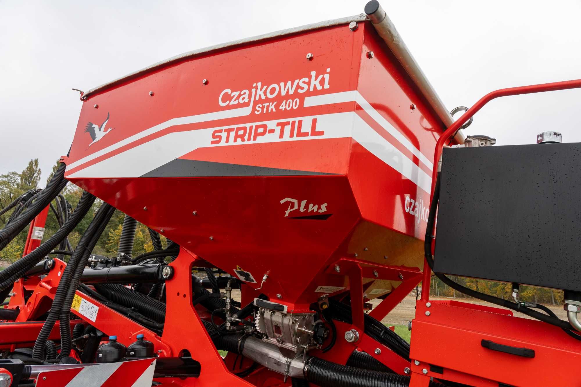 Czajkowski STK 400 z PS 400SH, po pokazowy, strip-till, uprawa pasowa