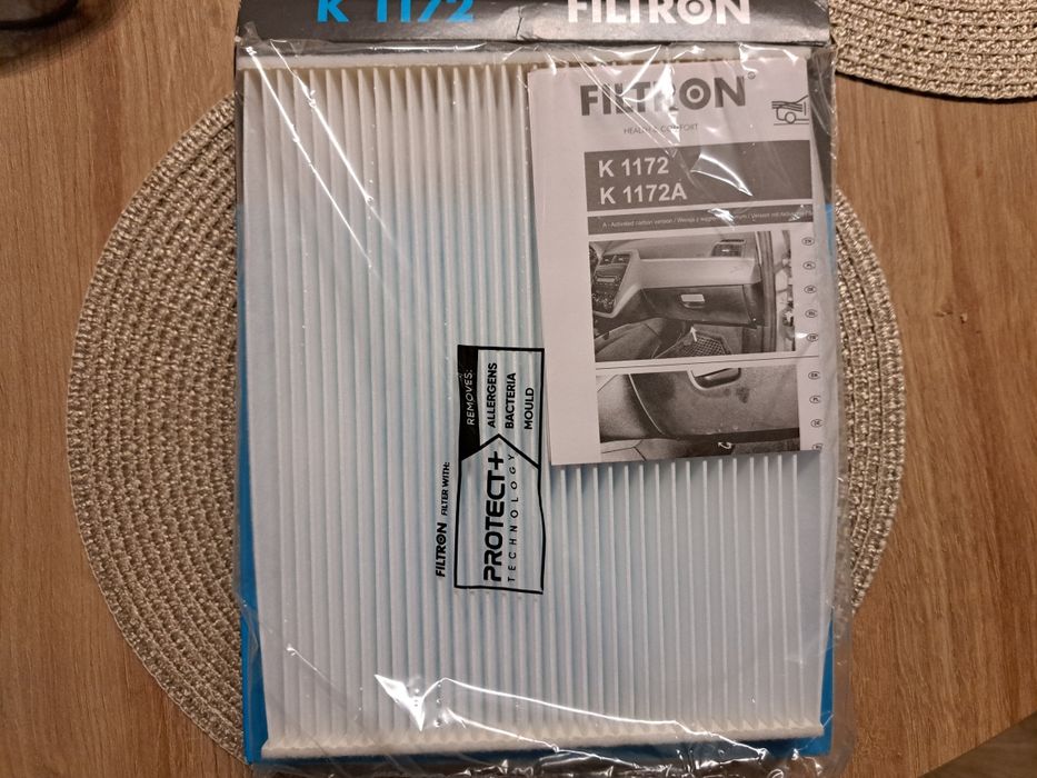 Filtr kabinowy FILTRON K1172 - Fiat Punto 3 Siena, Opel Corsa D
