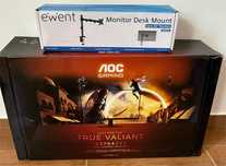 Monitor encurvado da AOC
