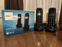 Радіотелефон Philips D125 Duo телефон домашній