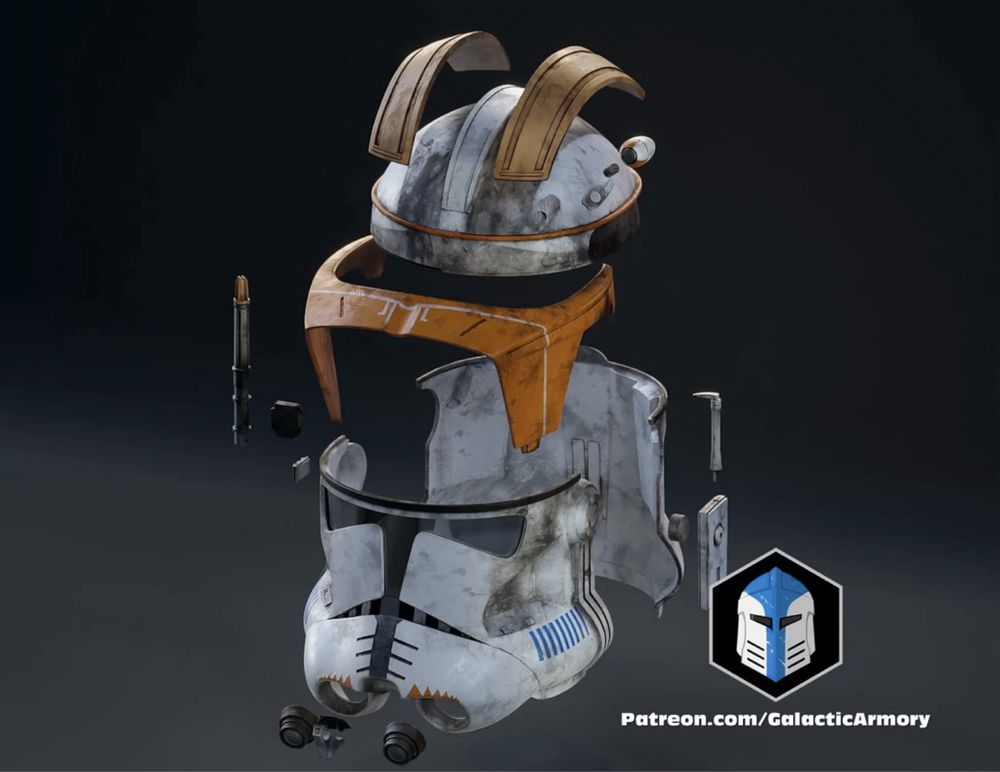 Hełm kask maska Commander Comandor Cody Star Wars gwiezdne wojny