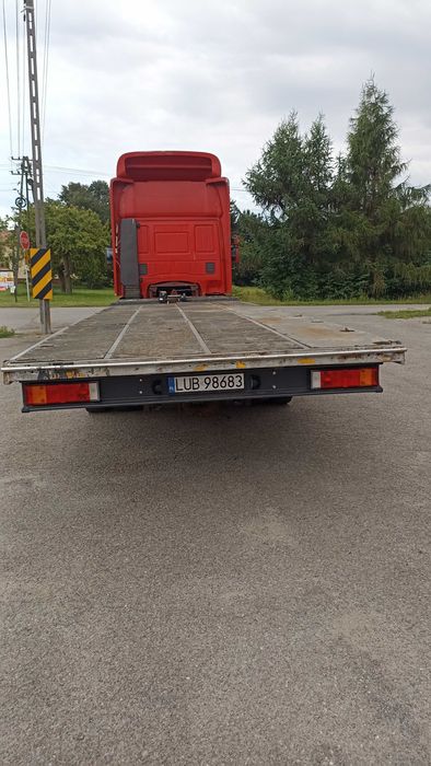 Iveco Eurocargo laweta 2004r.+ przyczepa tandem