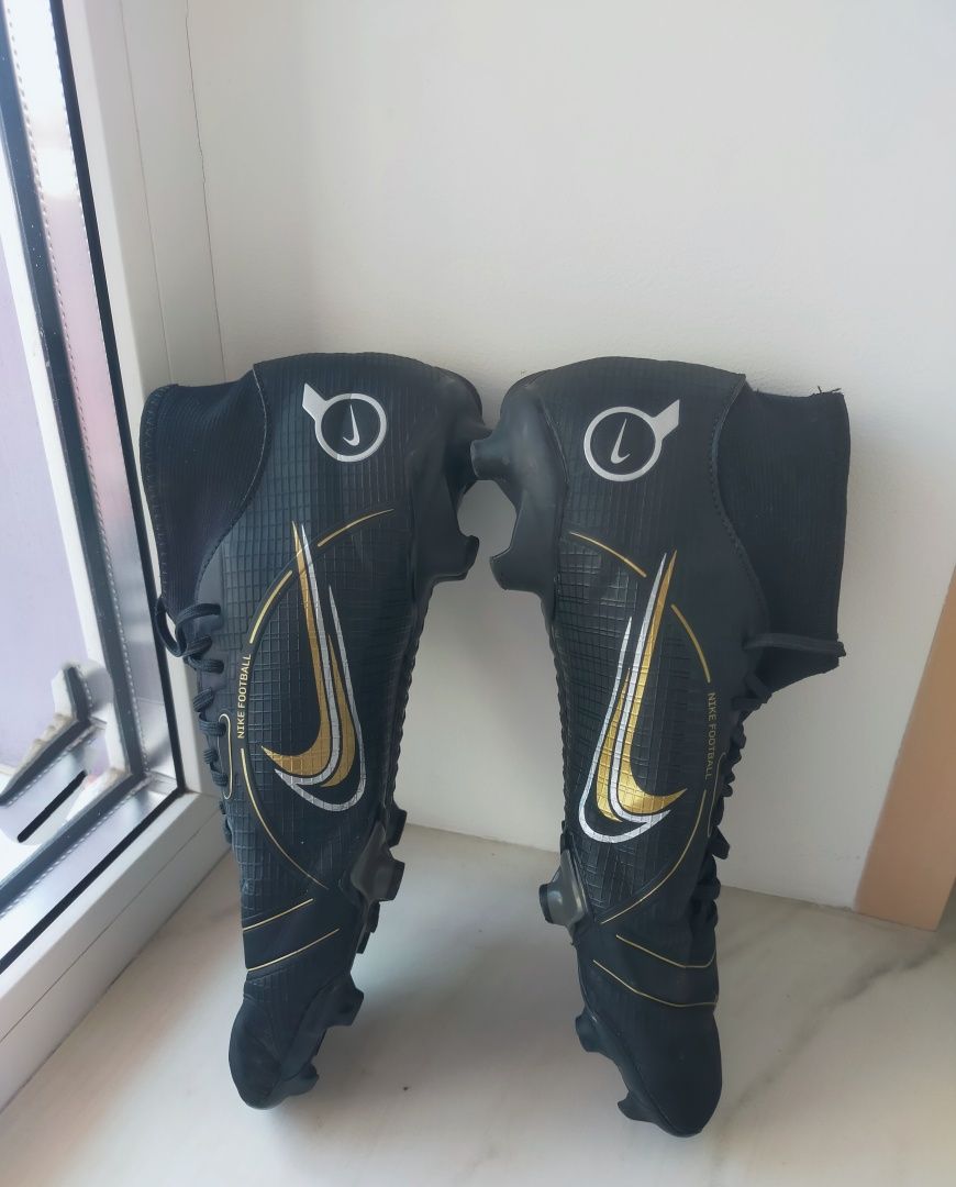 Бутсы Nike Mercurial Superfly футбольные кроссовки спортивные с носком