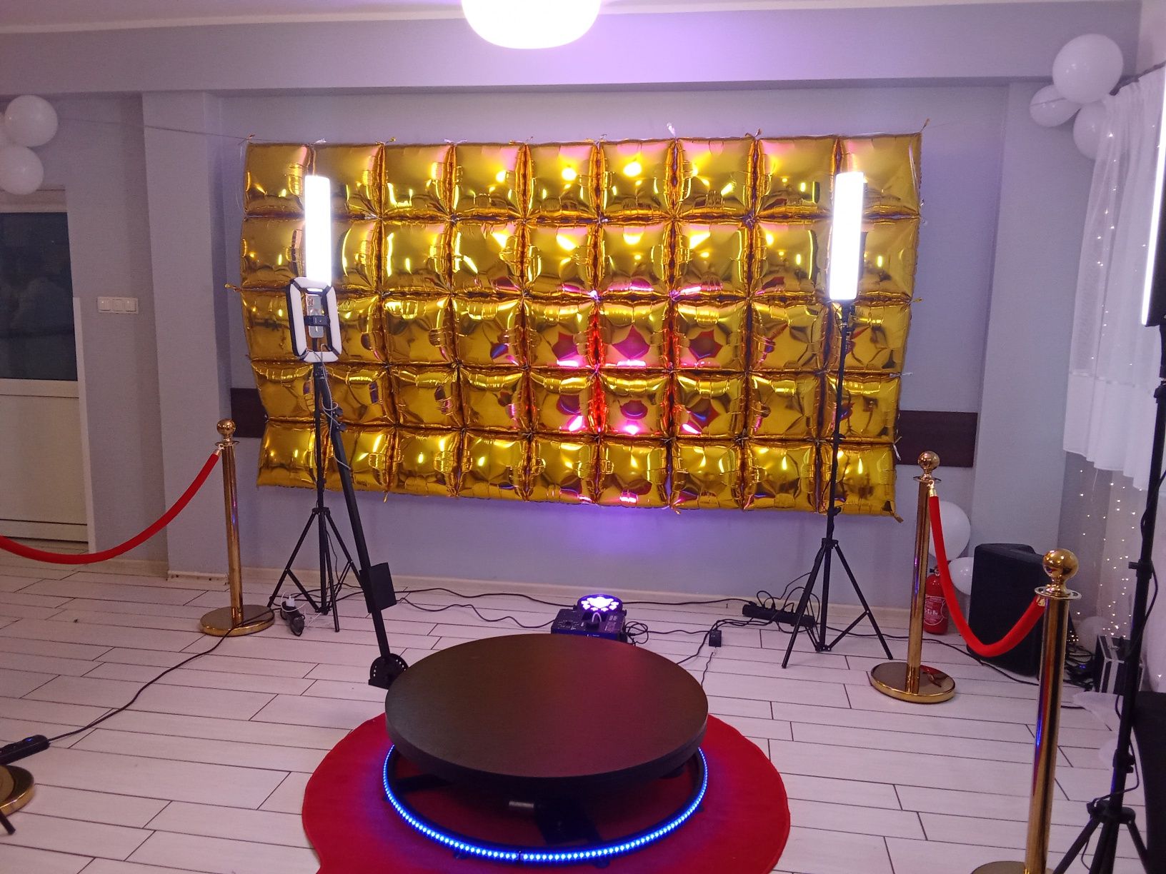 Ciężki dym- Bańki Mydlane- Fontanny iskier- Fotobudka 360°