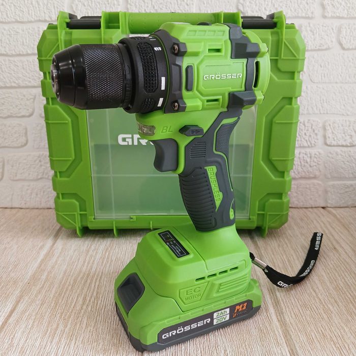 Шуруповерт акумуляторний Grosser GCD 521