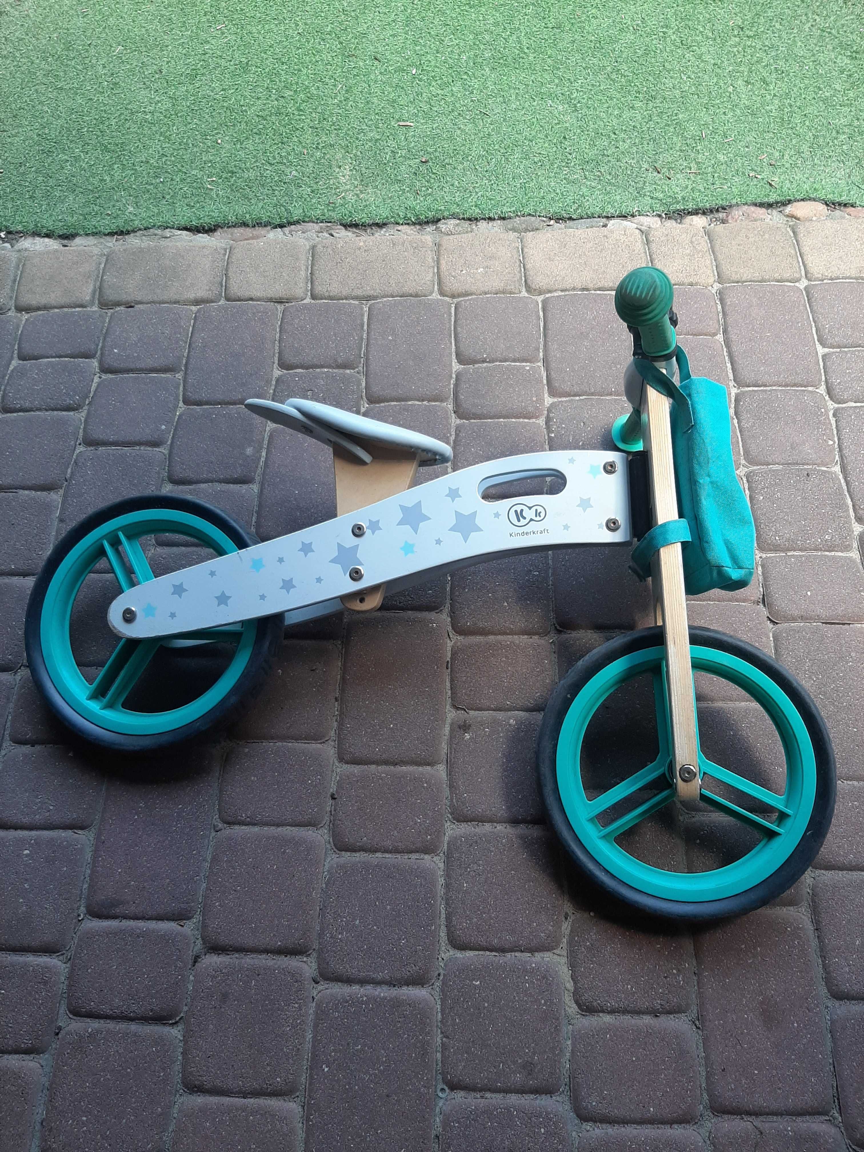 Rowerek biegowy,drewniany Kinderkraft