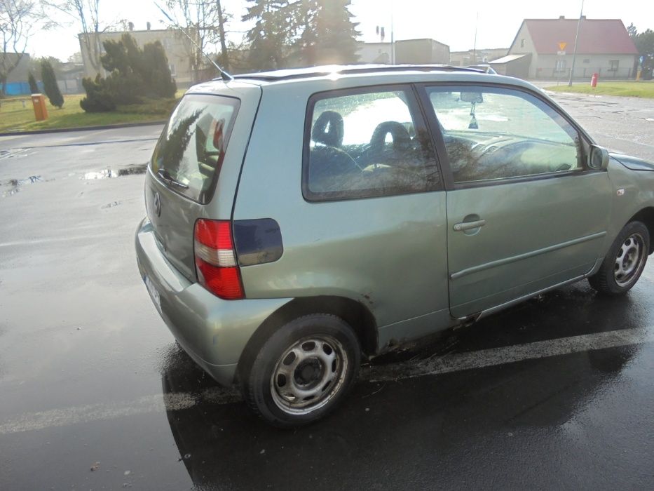 Volkswagen Lupo 1.4 mpi przeznaczony na części, zielony metalik