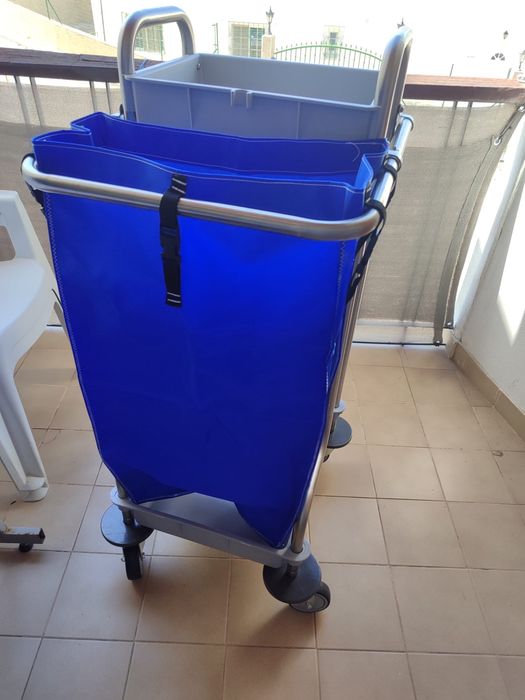 Carro de limpeza inox