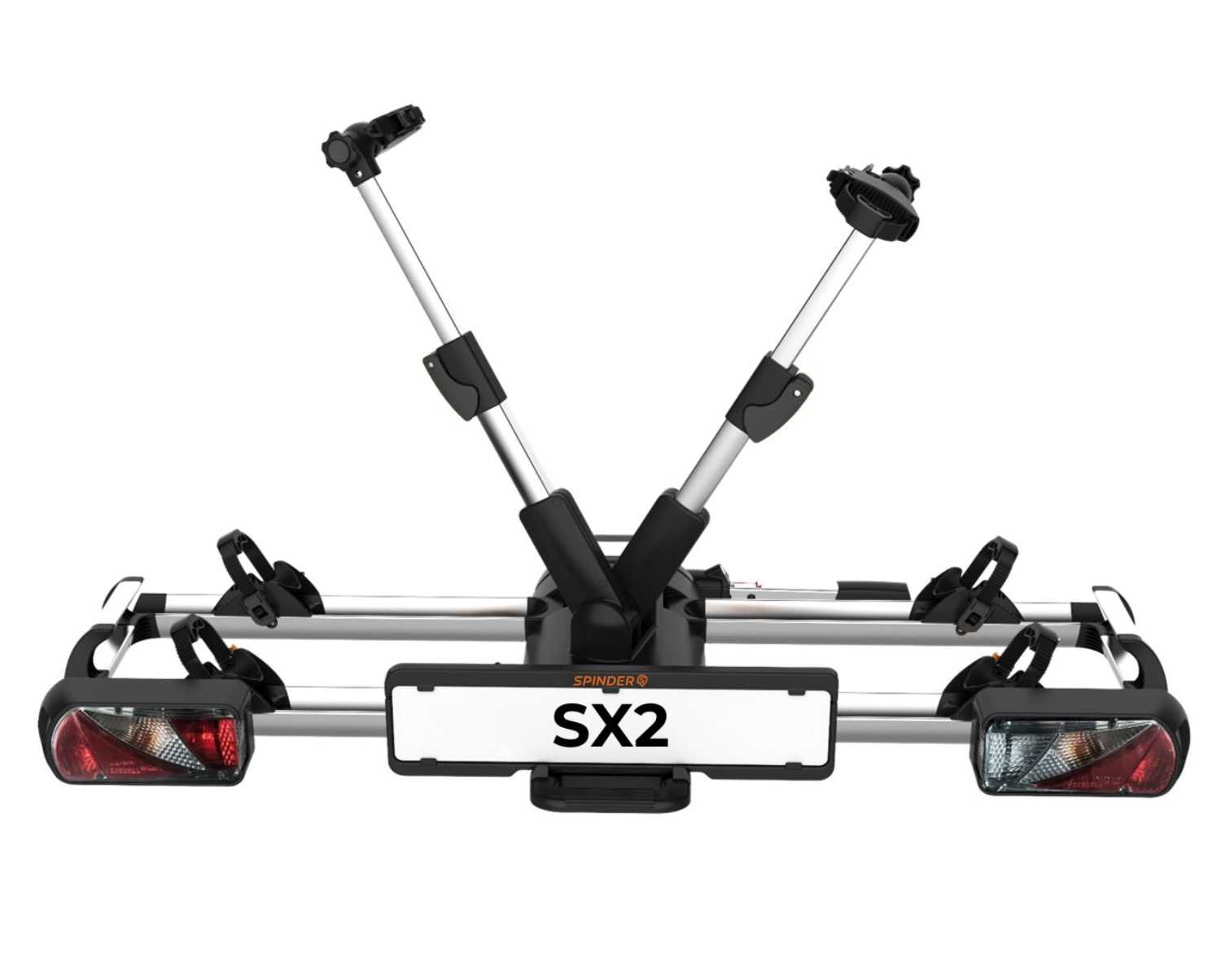 Bagażnik SPINDER SX2 TX2 na2+1 rowery Ebike uchył na hak jak Epos