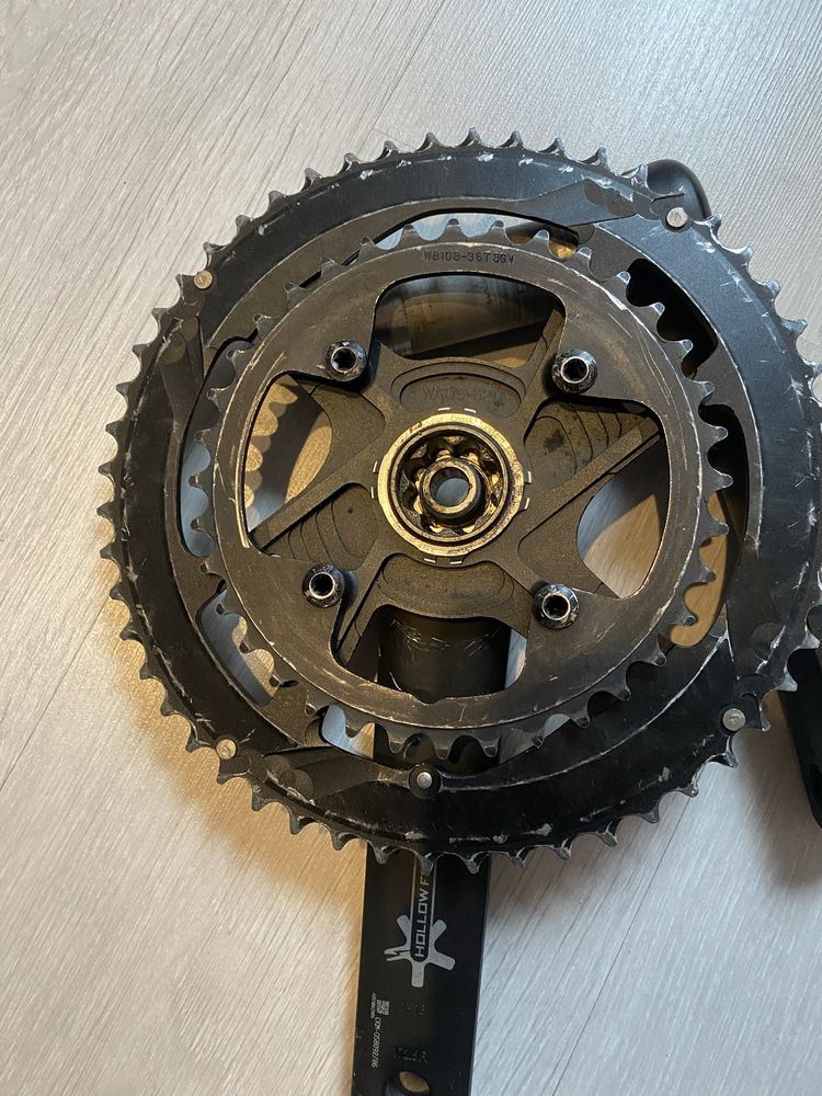 Korby FSA hollowgram forged energy, tarcze 52/36,korby szosowe,shimano