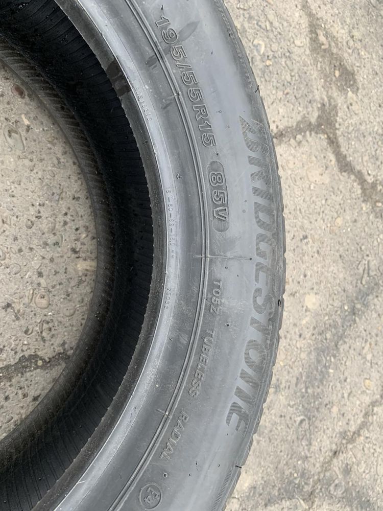 Шини 195/55 R15 пара Bridgestone 2022p літо нові