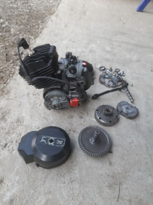 Silnik franco morini sn5 ktm sx50 malaguti 50 głowica cylinder wał