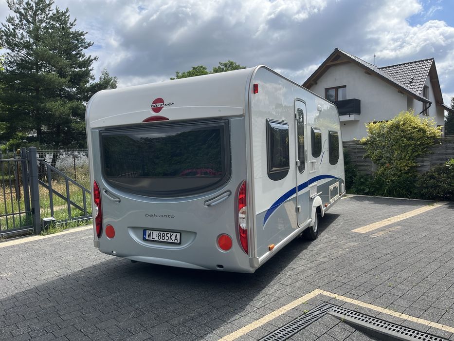Przyczepa kempingiwa Burstner belcanto 460 TL klima, mover