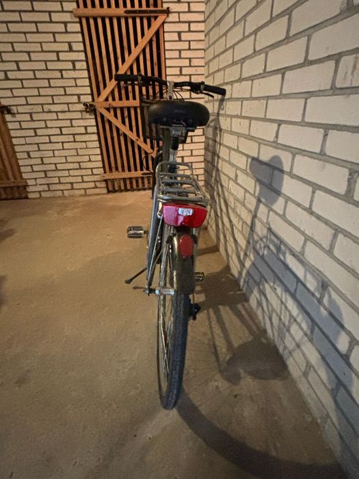 Rower holenderski damka  z koszem, hamulce w piaście, bagażnik