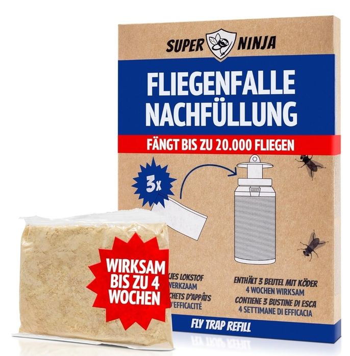 Super Ninja Pułapka na muchy na zewnątrz